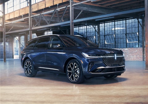A 2024 Lincoln Nautilus® SUV is parked in an industrial space. | Joe Cooper Lincoln of Edmond in Oklahoma City OK