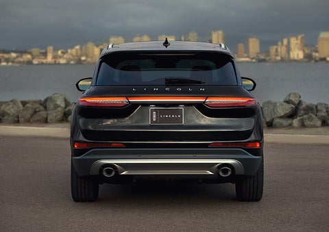 The rear lighting of the 2024 Lincoln Corsair® SUV spans the entire width of the vehicle. | Joe Cooper Lincoln of Edmond in Oklahoma City OK