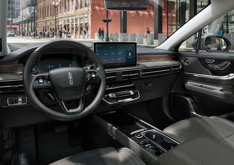 The interior dashboard of 2024 Lincoln Corsair® SUV is shown here. | Joe Cooper Lincoln of Edmond in Oklahoma City OK